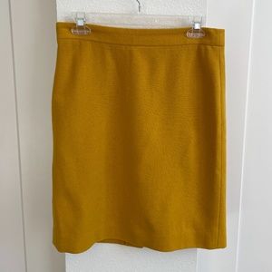 J.Crew Factory Double-Serge Wool Pencil Skirt